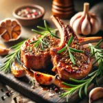 Lamb Chops with Rosemary & Garlic
