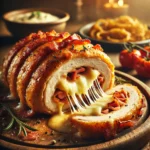 Chicken Stuffed with Cheese & Bacon