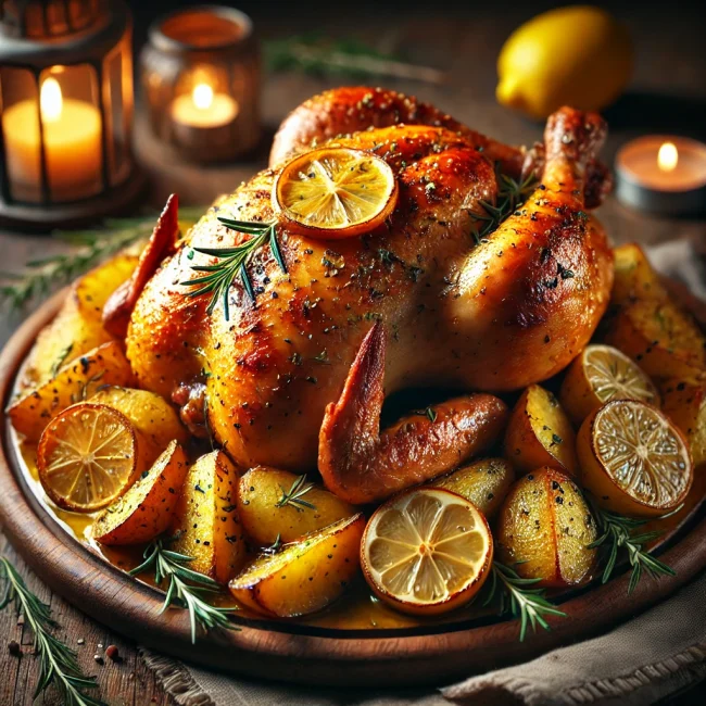 Lemon Chicken with Potatoes