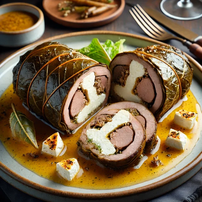 Goat Leg Stuffed with 