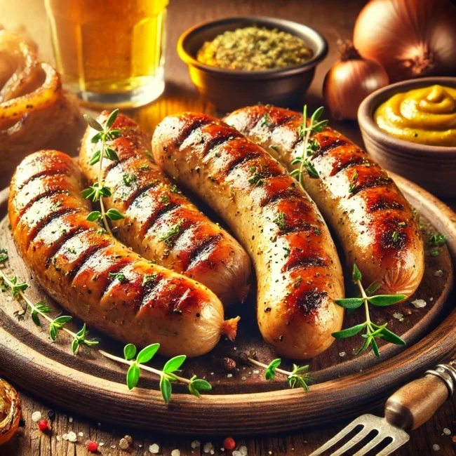Handmade Sausages with Herbs